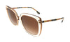Burberry   Peach Rectangle Sunglasses