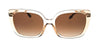 Burberry  0BE4323 400613 Caroll Peach Rectangle Sunglasses
