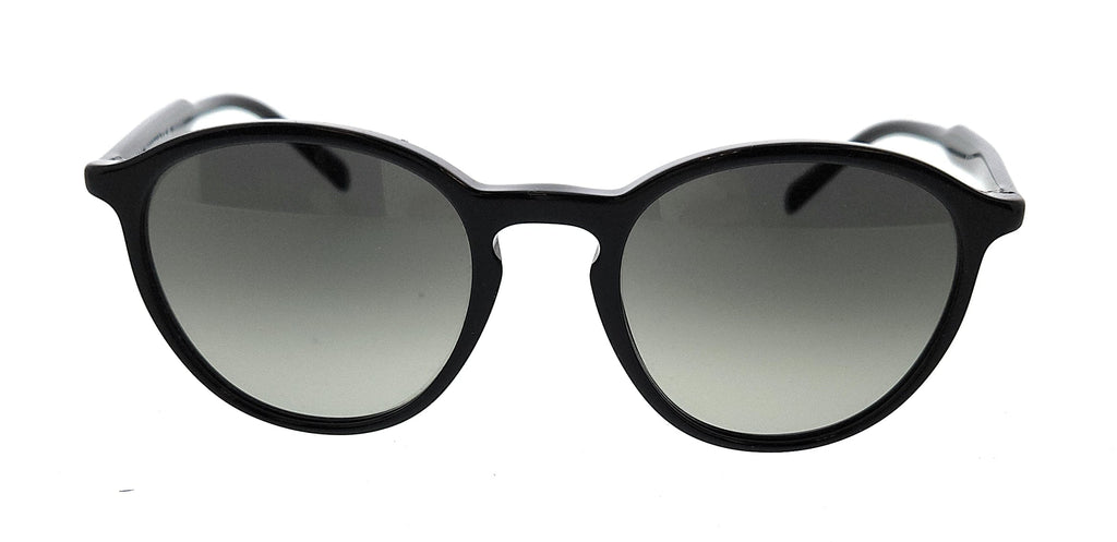 Prada 0PR 05XS 1AB2D0 Black Round Sunglasses