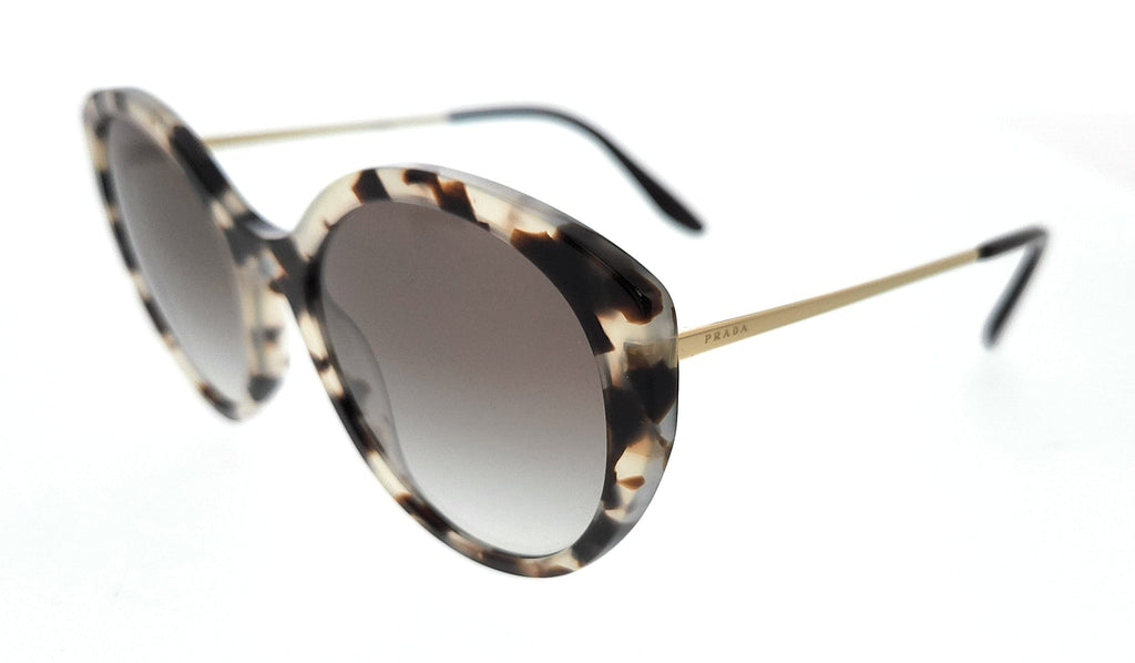 Prada  Ivory Havana Cateye Sunglasses