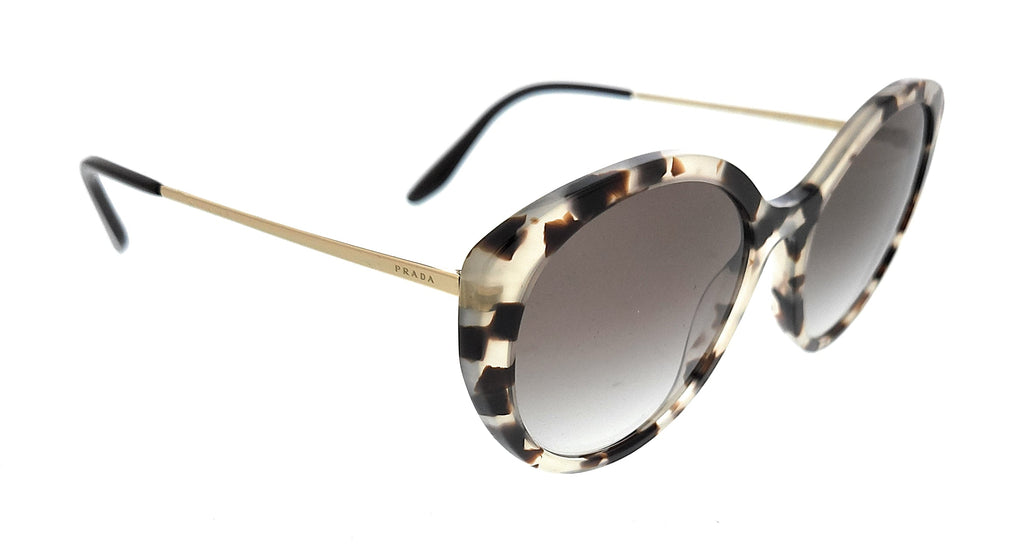 Prada 0PR 18WS 2AU0B0 Havana Rectangular Sunglasses