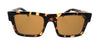 Prada 0PR 18XS UAO0A7 Ivory Havana Cateye Sunglasses