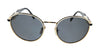 Prada 0PR 56ZS 1BC08S Silver Round Sunglasses