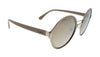 Prada 0PR 57TS 1AP1C0 Silver Round Sunglasses