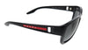 Prada Linea Rossa 0PS 01WS 11C05U Matte Grey Rectangular Sunglasses