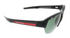 Prada Linea Rossa 0PS 03YS 17G08F Matte Black Rectangular Sunglasses