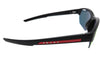 Prada Linea Rossa 0PS 03YS 18G06U Matte Black Rectangular Sunglasses