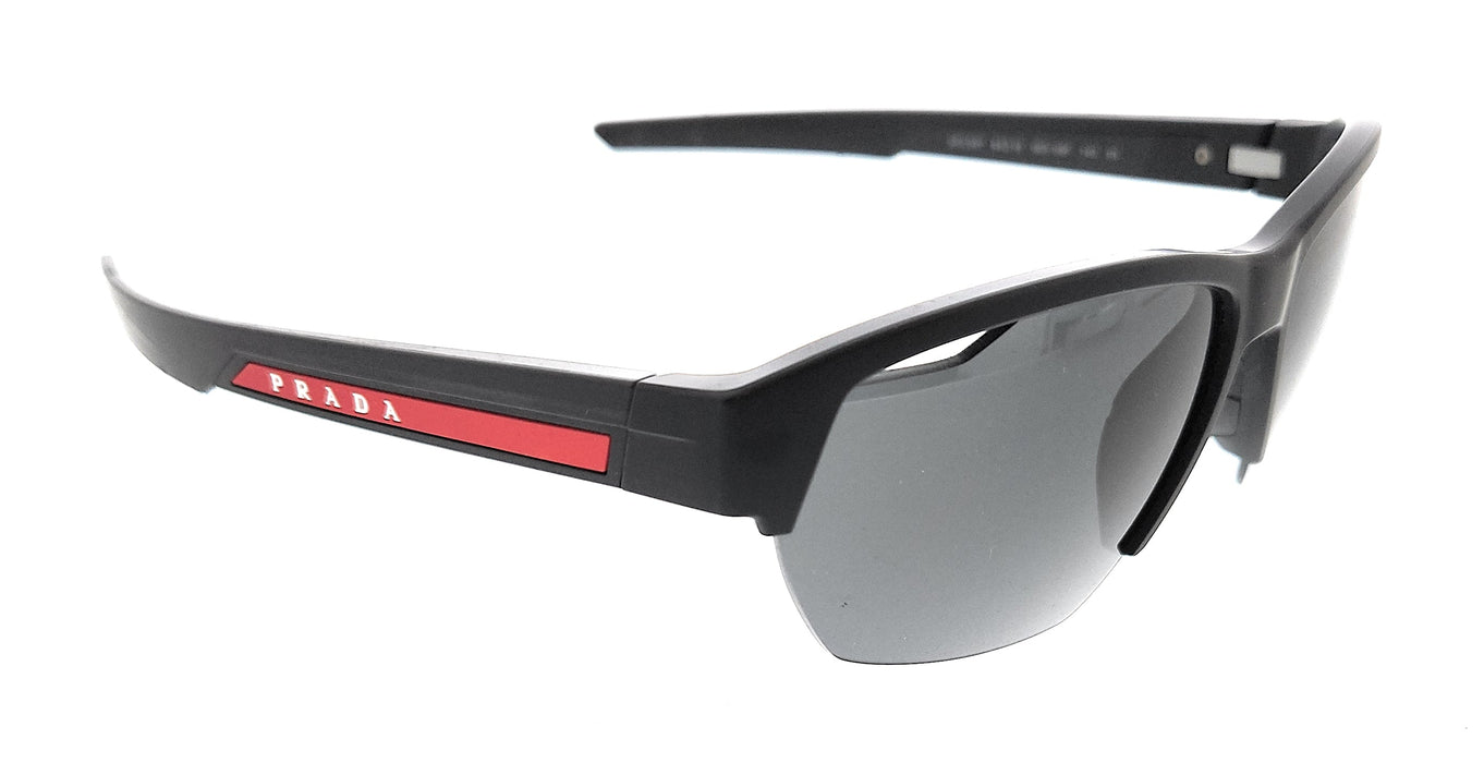 Prada Linea Rossa 0PS 03YS 1BO04U Matte Black Rectangular Sunglasses