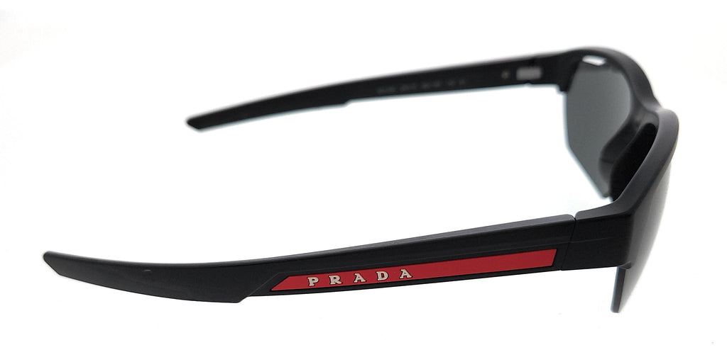 Prada Linea Rossa 0PS 03YS 1BO06F Matte Black Rectangular Sunglasses