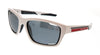 Prada Linea Rossa  White Rectangular Sunglasses