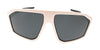 Prada Linea Rossa 0PS 08WS 12C08R 
Matte Grey Transparent Rectangular Sunglasses