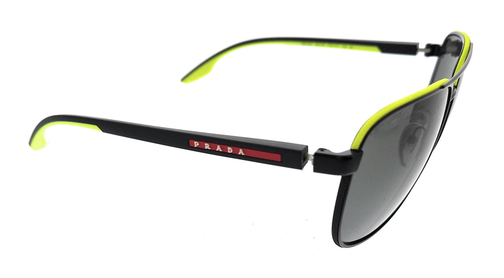 Prada Linea Rossa 0PS 08WS AAI06F Matte White Rectangular Sunglasses