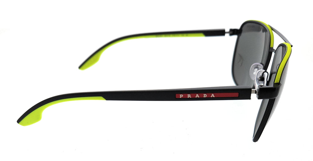 Prada Linea Rossa 0PS 08WS AAI06F Matte White Rectangular Sunglasses