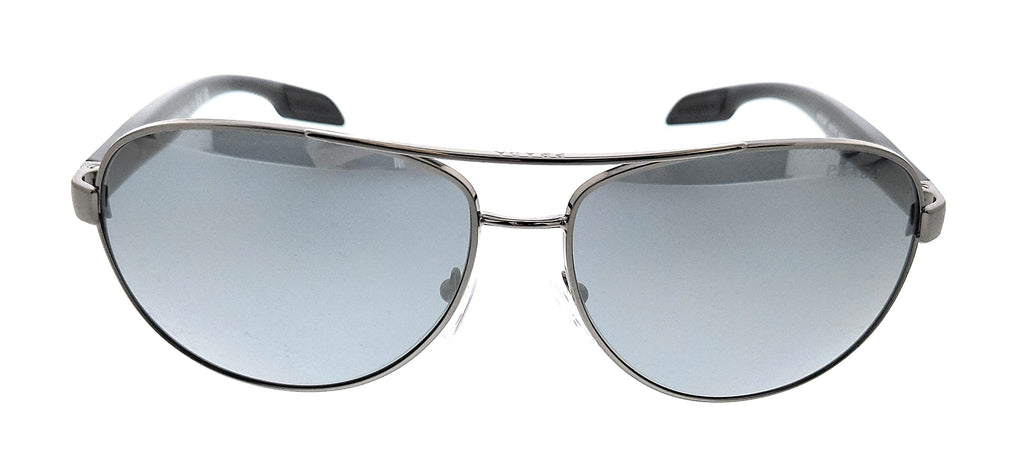 Prada Linea Rossa 0PS 53PS 5AV5L0 Gunmetal Aviator Sunglasses