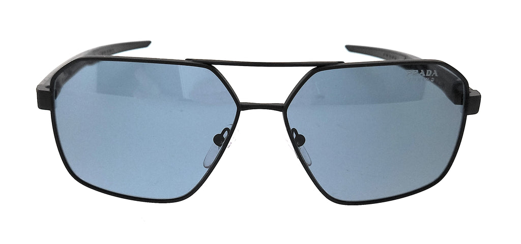 Prada Linea Rossa 0PS 54TS 5AV5Z1 Gunmetal Aviator Sunglasses