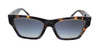 Tory Burch 0TY7186U 19214L Blue Pearl Tortoise Rectangular Sunglasses