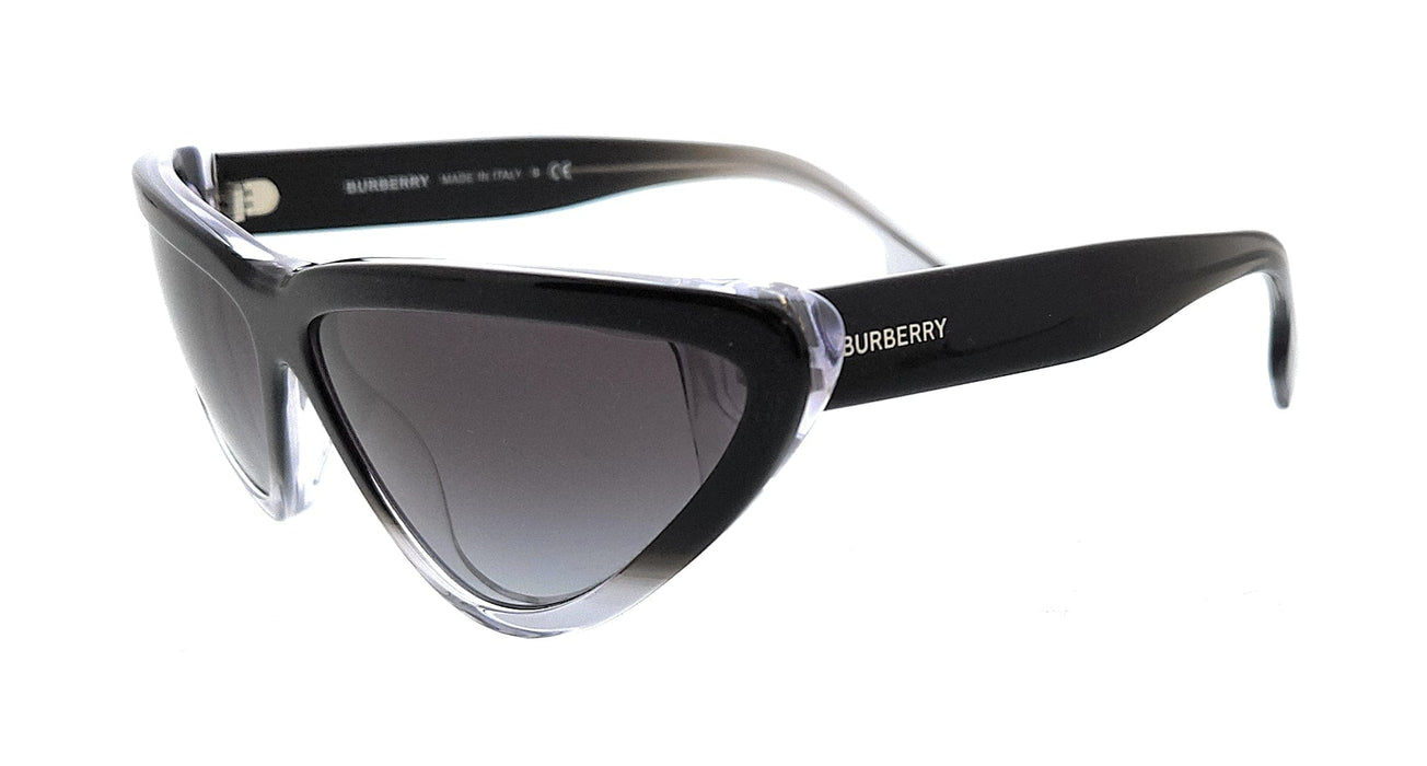 Burberry  0BE4292 38058G Top black grad on transparent Cateye Sunglasses