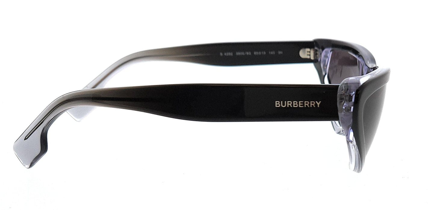 Burberry  0BE4292 38058G Top black grad on transparent Cateye Sunglasses
