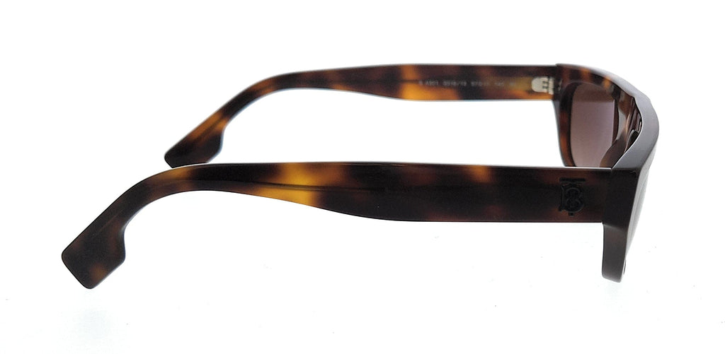 Burberry  0BE4301 331613 Light Havana Rectangular Sunglasses
