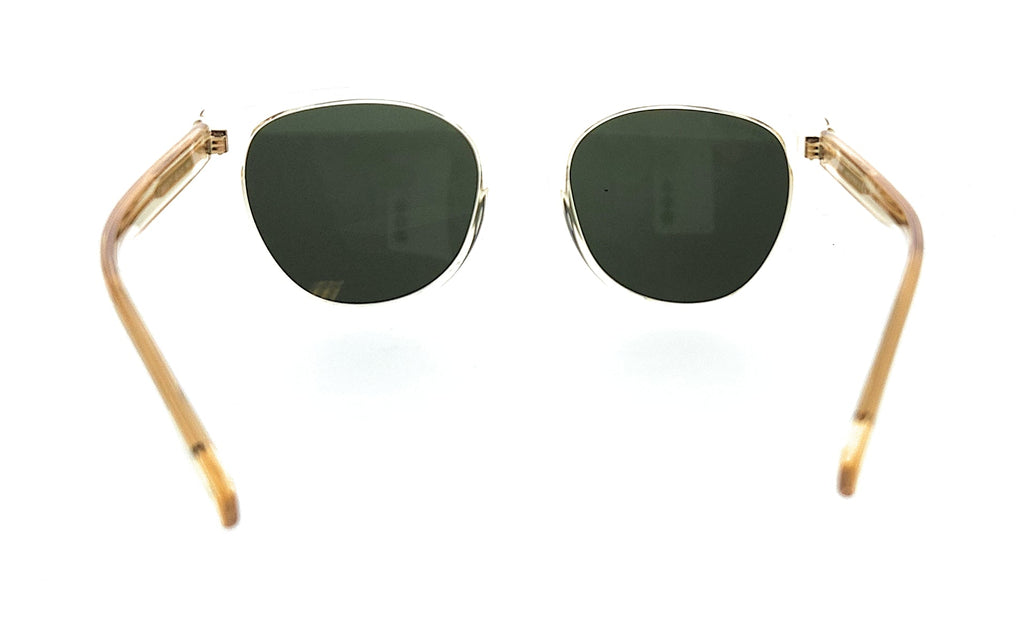Burberry  0BE4310 385271 Transparent Yellow Round Sunglasses
