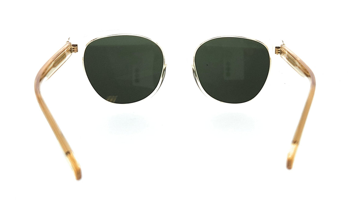 Burberry  0BE4310 385271 Transparent Yellow Round Sunglasses