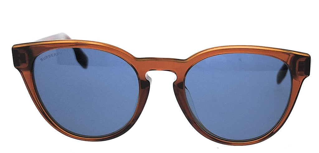Burberry  0BE4310F 384680 Transparent Brown Round Sunglasses