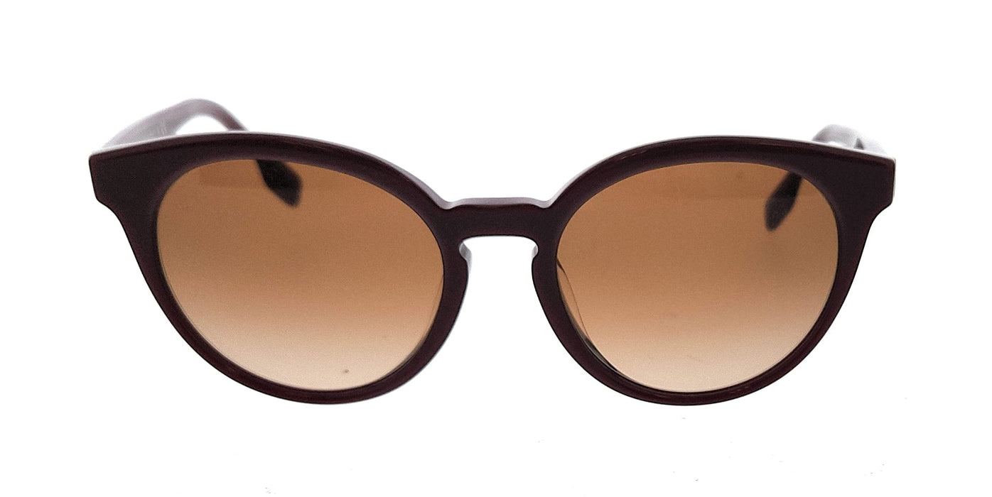 Burberry  0BE4326F 340313 Amelia Bordeaux Round Sunglasses