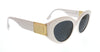 Burberry  0BE4361F 300787 White Oval Sunglasses