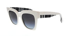 Burberry  0BE4364 39958G White Square Sunglasses