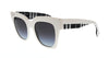 Burberry   White Square Sunglasses