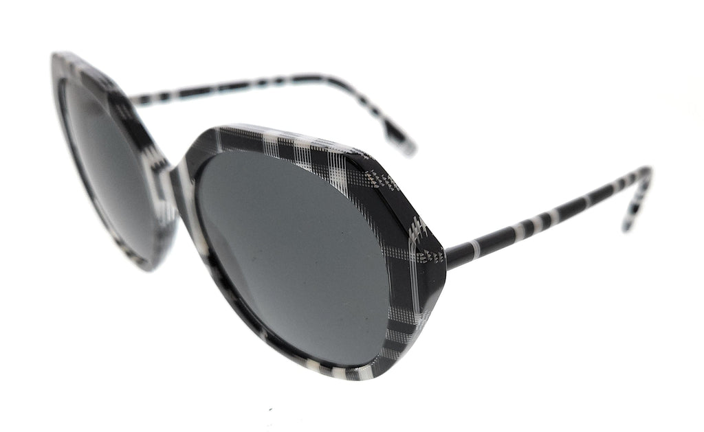 Burberry   Black Round Sunglasses