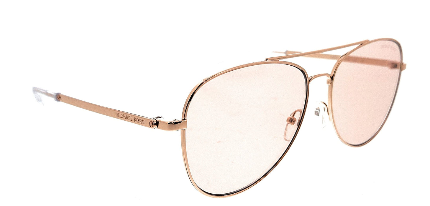 Michael Kors 0MK1045 11085 San Diego Aviator Gold Sunglasses