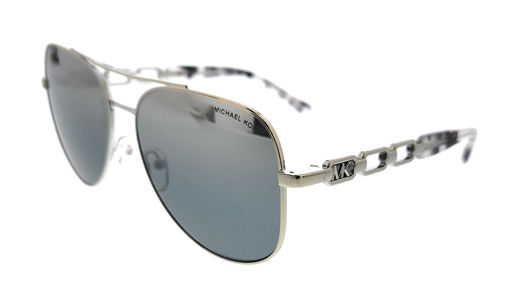 Michael Kors  Aviator Silver Sunglasses