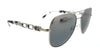 Michael Kors 0MK1121 115388 Aviator Silver Sunglasses