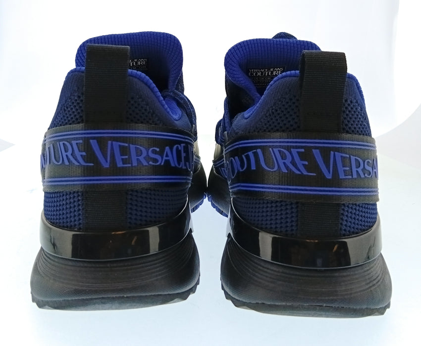 Versace Jeans Couture Mens Navy / Royal Blue Logo Runner Sneakers-