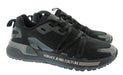 Versace Jeans Couture Mens Black / Gray Panel Runner Sneakers-7.5