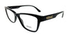 Versace Square Matte Black Full Rim  Eyeglasses