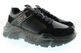 Versace Jeans Couture Mens Black / Gray Chunky Panel Sneakers-11