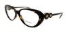 Versace Oval Dark Tortoise Full Rim  Eyeglasses