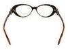 Versace Oval Dark Tortoise Full Rim  Eyeglasses