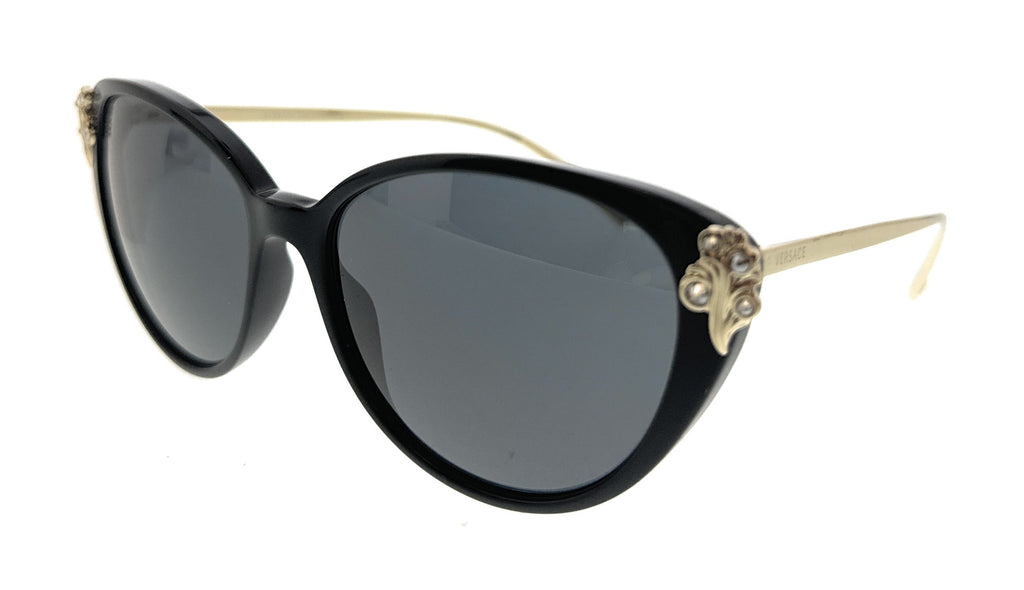 Versace  Black Cateye Sunglasses