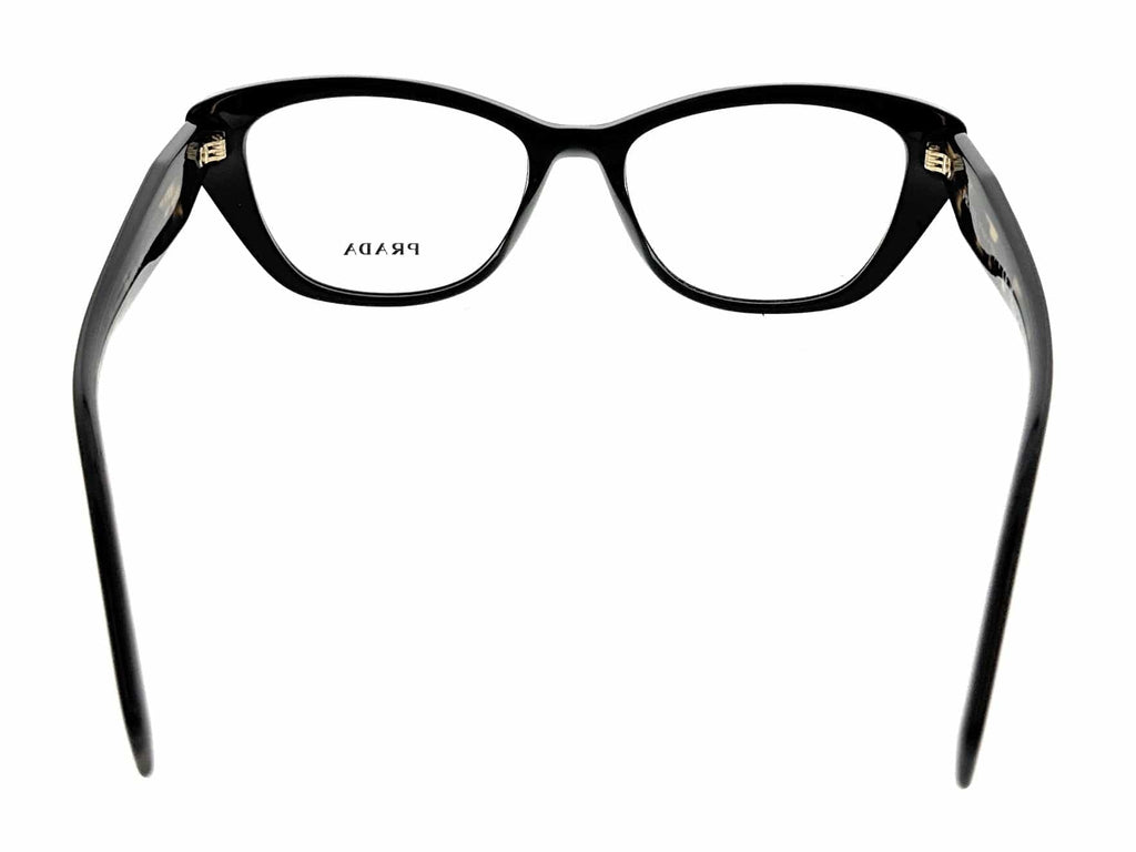 Prada PR 19WV Black Cateye Full Rim Optical Frames