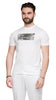 Cavalli Class White Tiger Print Signature T-Shirt-