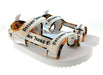 Versace Jeans Couture Mens White / Orange / Black Logo Strap Trek Sandals-9