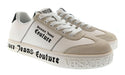 Versace Jeans Couture Mens Beige / White / Black Logo Platform Sneakers-10