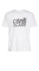 Cavalli Class White Spray Print Signature Fashion T-Shirt -XXL