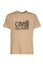 Cavalli Class Sand Spray Print Signature Fashion T-Shirt -