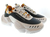 Versace Jeans Couture Mens White / Black / Gold Colorblock Chunky Sneakers-10