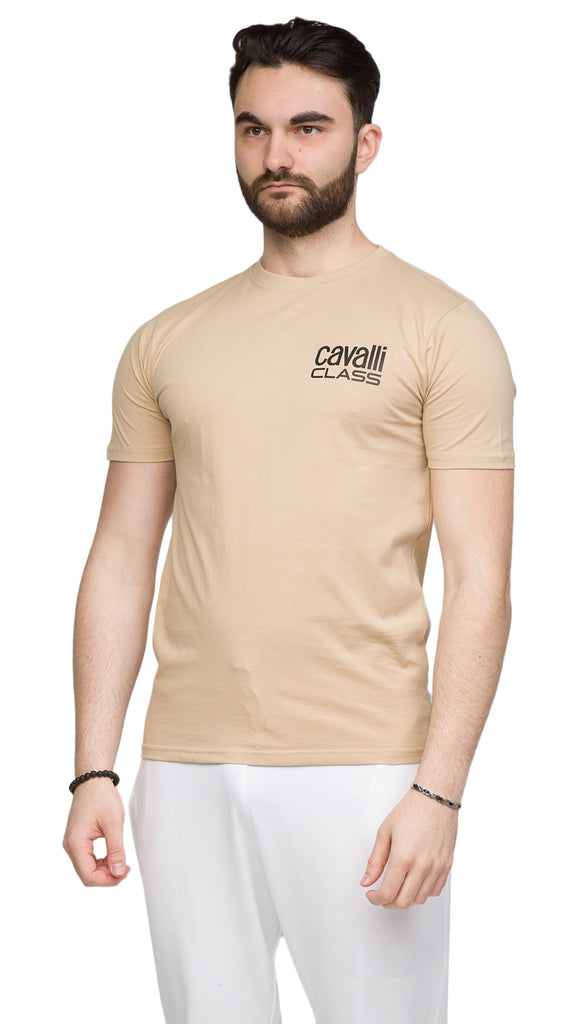 Cavalli Class  Signature  Logo Fashion T-Shirt-