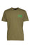 Cavalli Class Military Green Signature  Logo Fashion T-Shirt-L